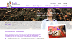 Desktop Screenshot of creatiefverandermanagement.nl